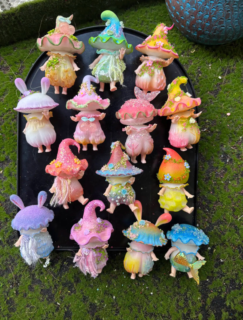 ✨ Handmade Mushroom Fairy Fridge Magnets - Enchanted Forest Decor for Kitchen Australia | Limited Edition ✨