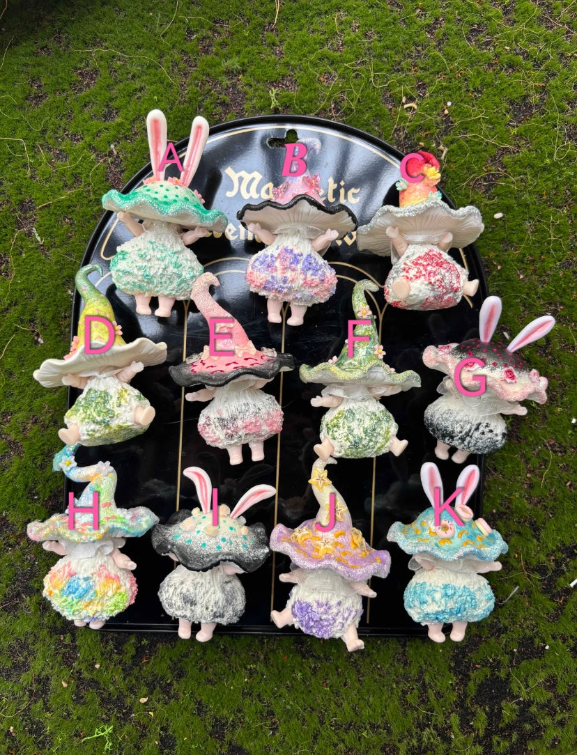 ✨ Handmade Mushroom Fairy Fridge Magnets - Enchanted Forest Decor for Kitchen Australia | Limited Edition ✨