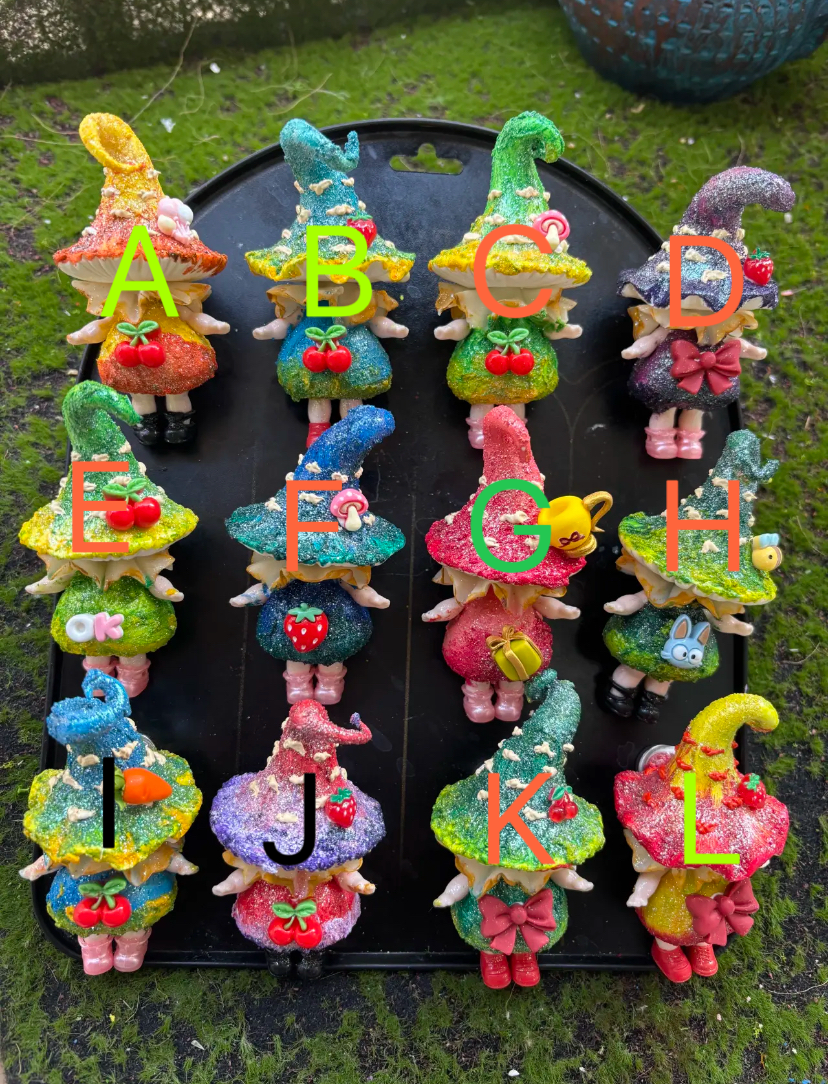 ✨ Handmade Mushroom Fairy Fridge Magnets - Enchanted Forest Decor for Kitchen Australia | Limited Edition ✨