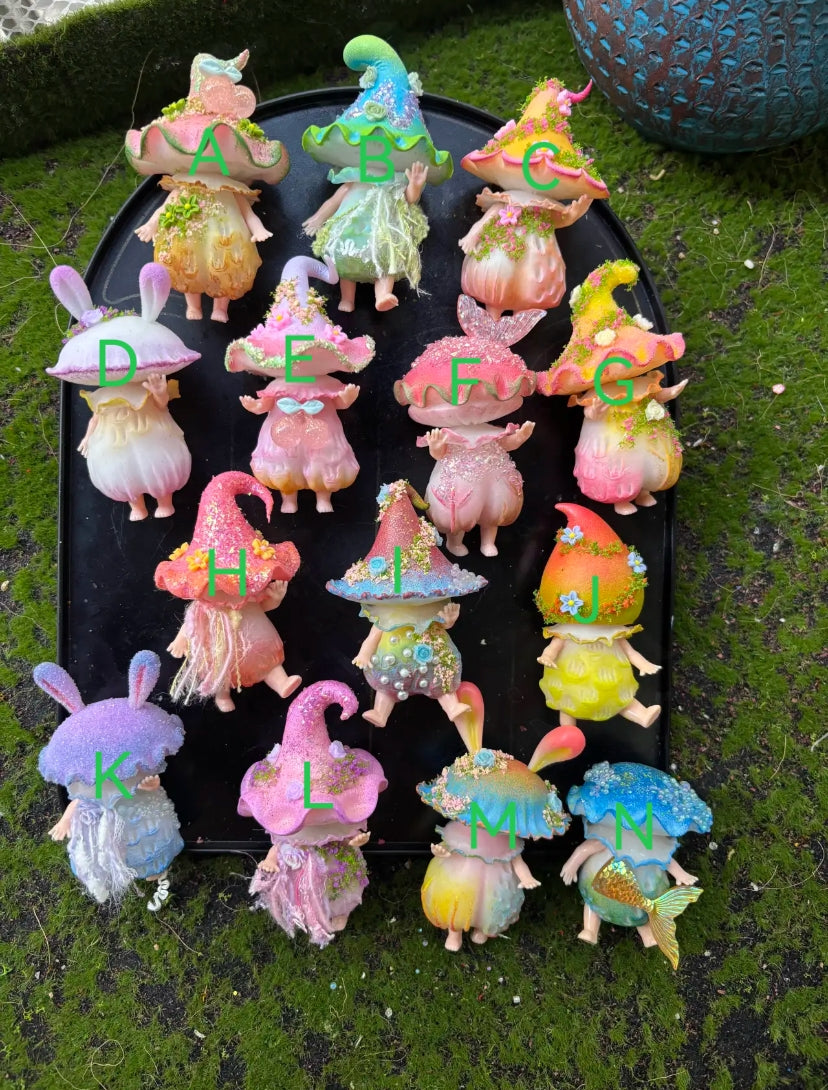 ✨ Handmade Mushroom Fairy Fridge Magnets - Enchanted Forest Decor for Kitchen Australia | Limited Edition ✨