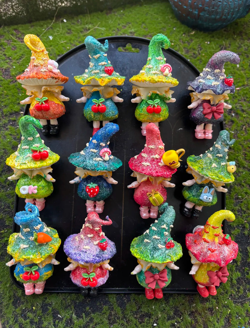 ✨ Handmade Mushroom Fairy Fridge Magnets - Enchanted Forest Decor for Kitchen Australia | Limited Edition ✨