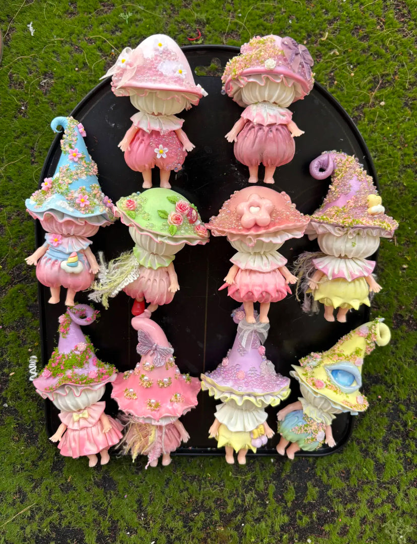 ✨ Handmade Mushroom Fairy Fridge Magnets - Enchanted Forest Decor for Kitchen Australia | Limited Edition ✨