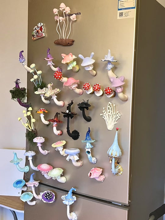 Magic Mushroom Magnets - Cheeky Desk Guardians | FREE Delivery $50+