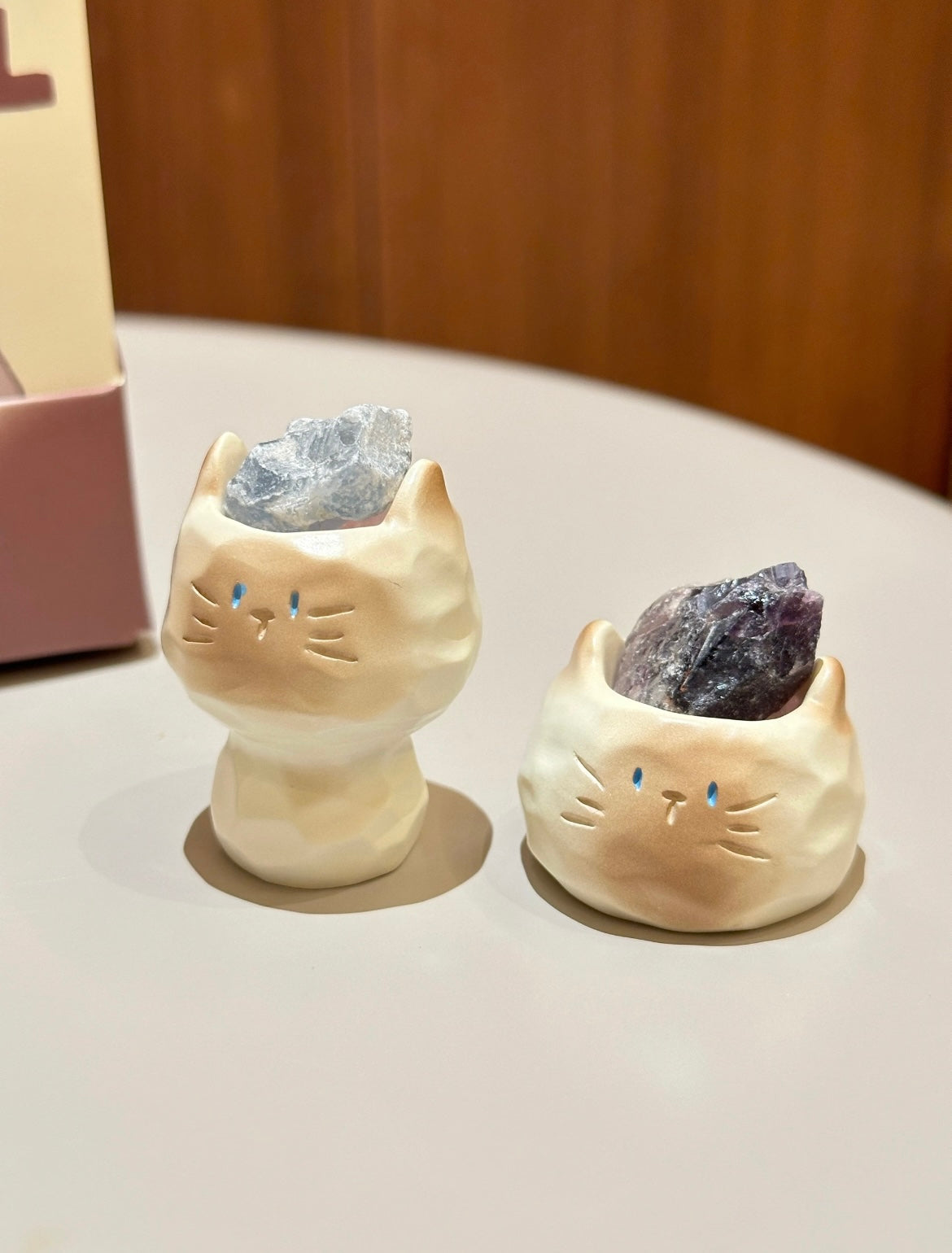 Relax & Recharge – Let Our Crystal Kitty Blind Boxes Absorb Your Stress!