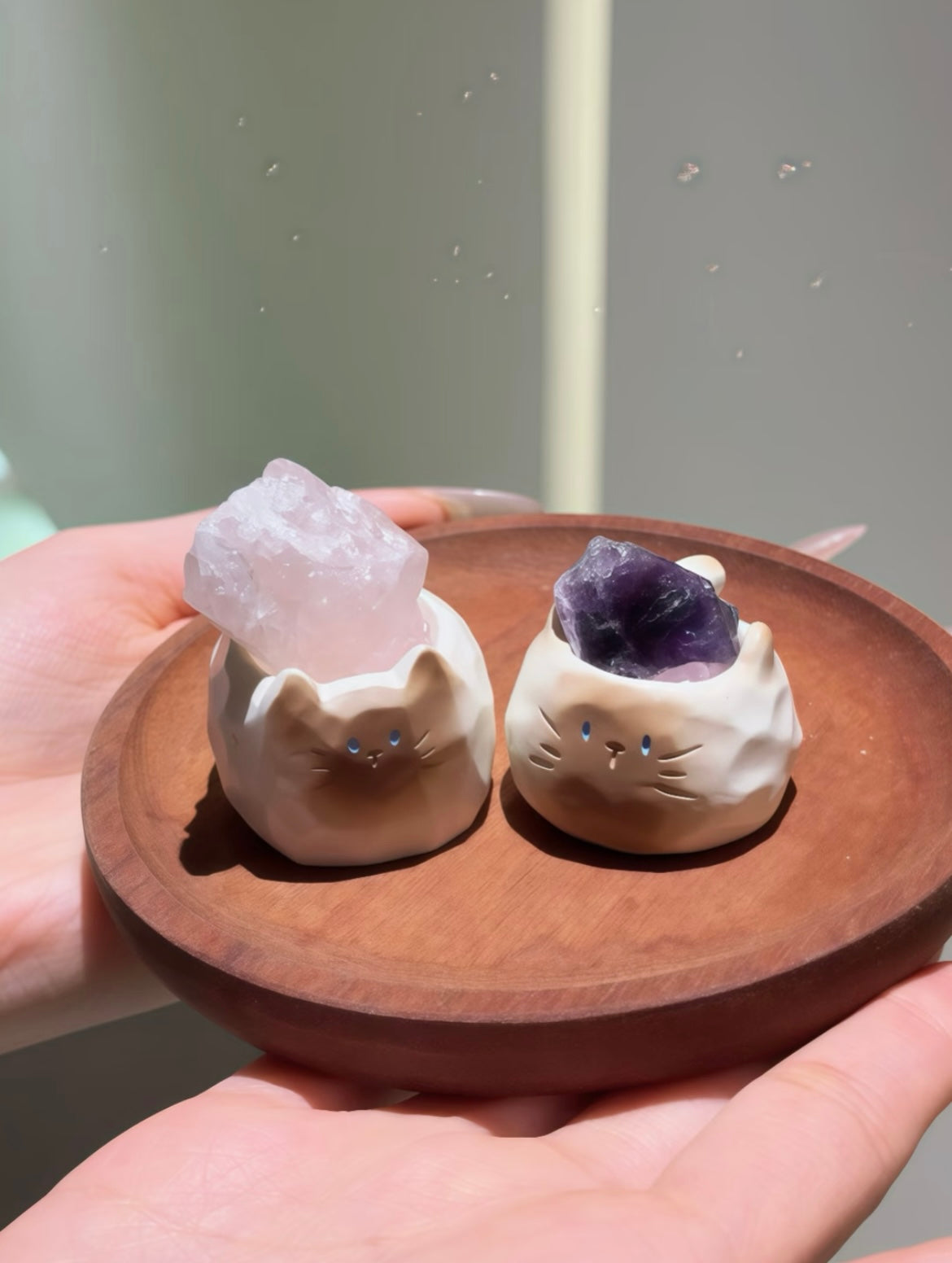 Relax & Recharge – Let Our Crystal Kitty Blind Boxes Absorb Your Stress!